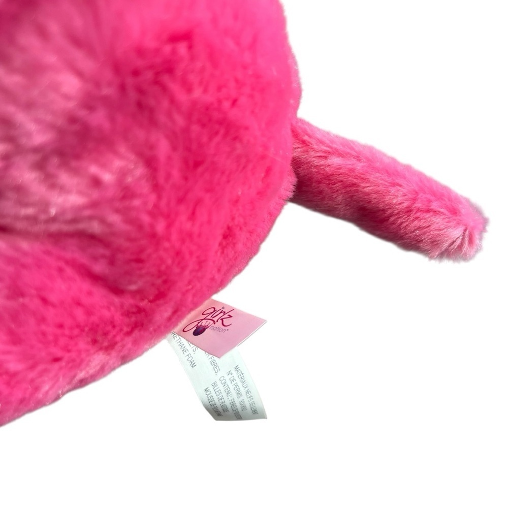 Aurora World Girlz Nation Pink Elephant Bow Plush, 9" like new - Picture 4 of 7